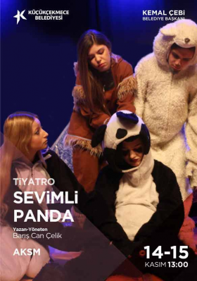 Sevimli Panda -1001 Sanat -  AKSM